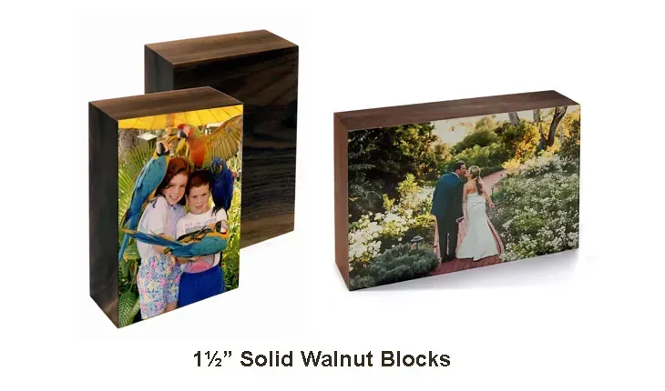 1 1/2 solid walnut blocks