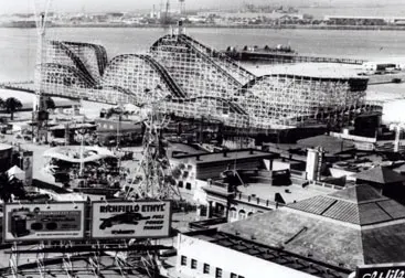 The Cyclone Racer at the Pike