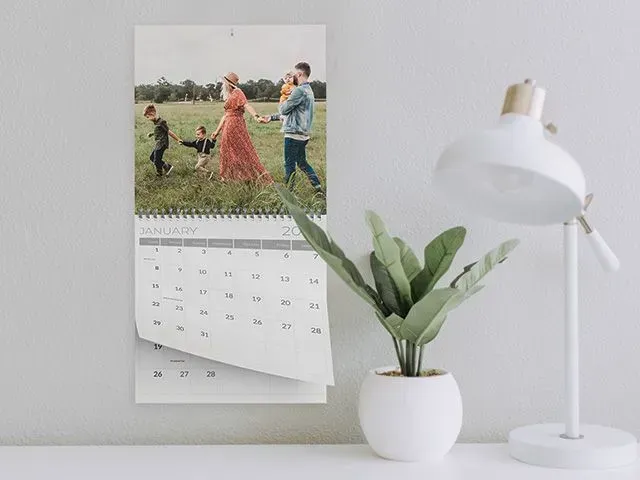 11x14 Photographic Wall Calendar