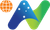 Logo: Blue and green 
