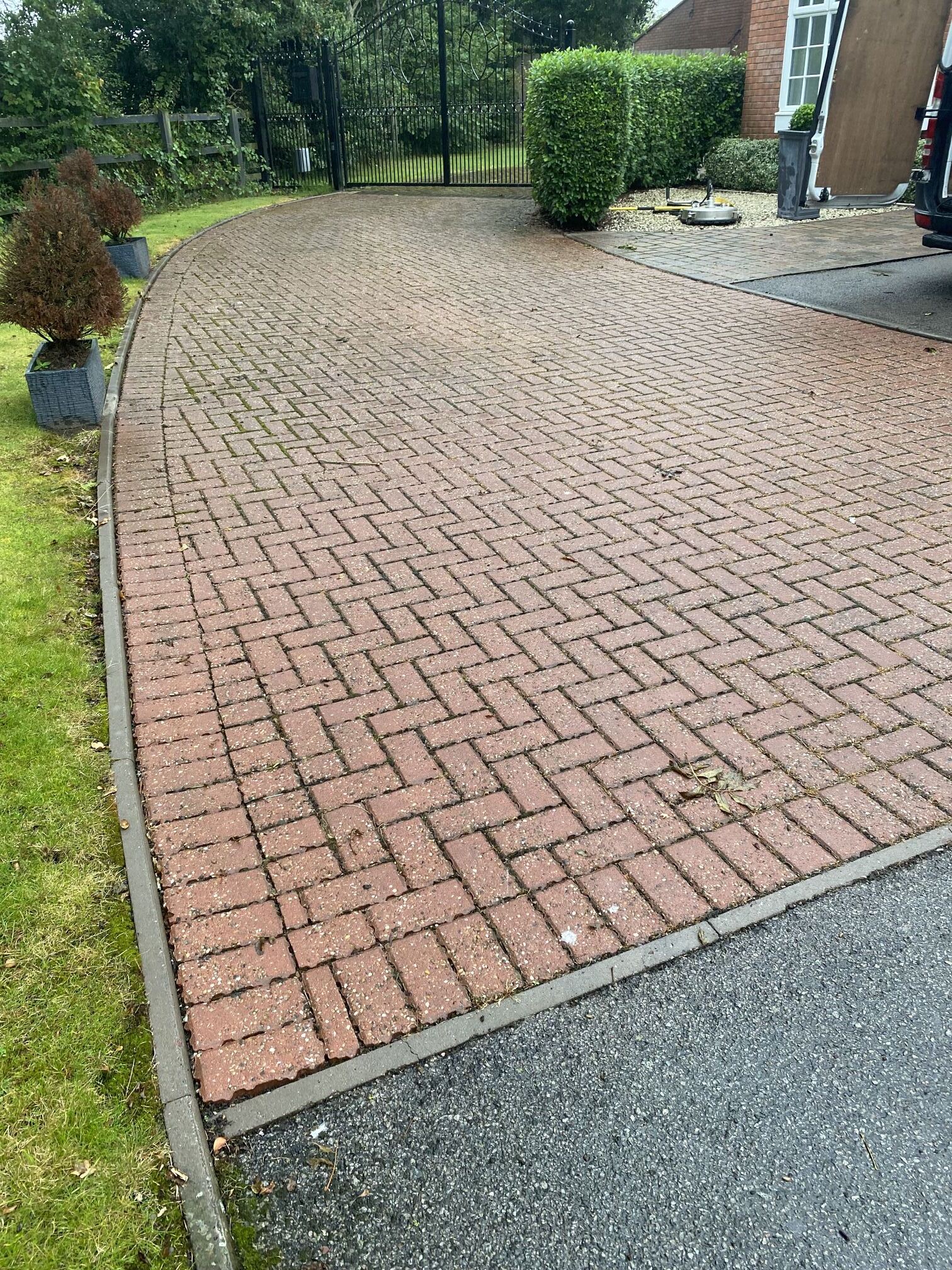 Block paved driveway in Solihull