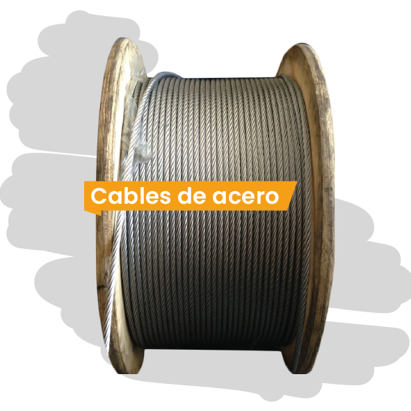 Cables de acero, eslingas y cadenas