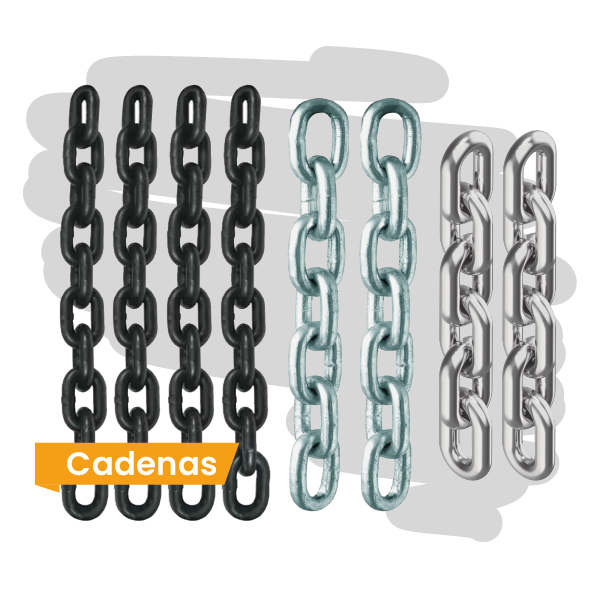 Cables de acero, eslingas y cadenas