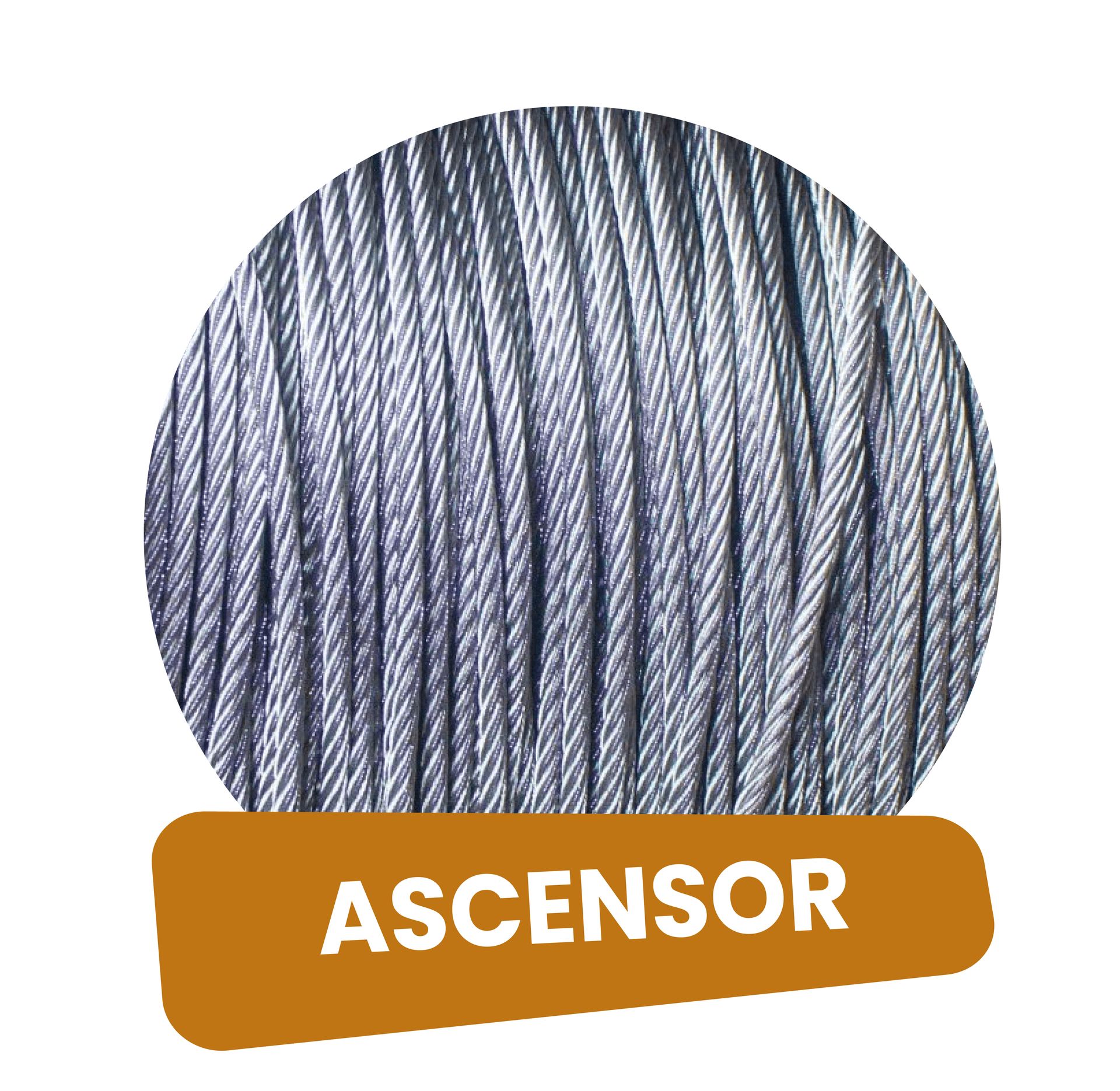 Cables de acero, eslingas y cadenas