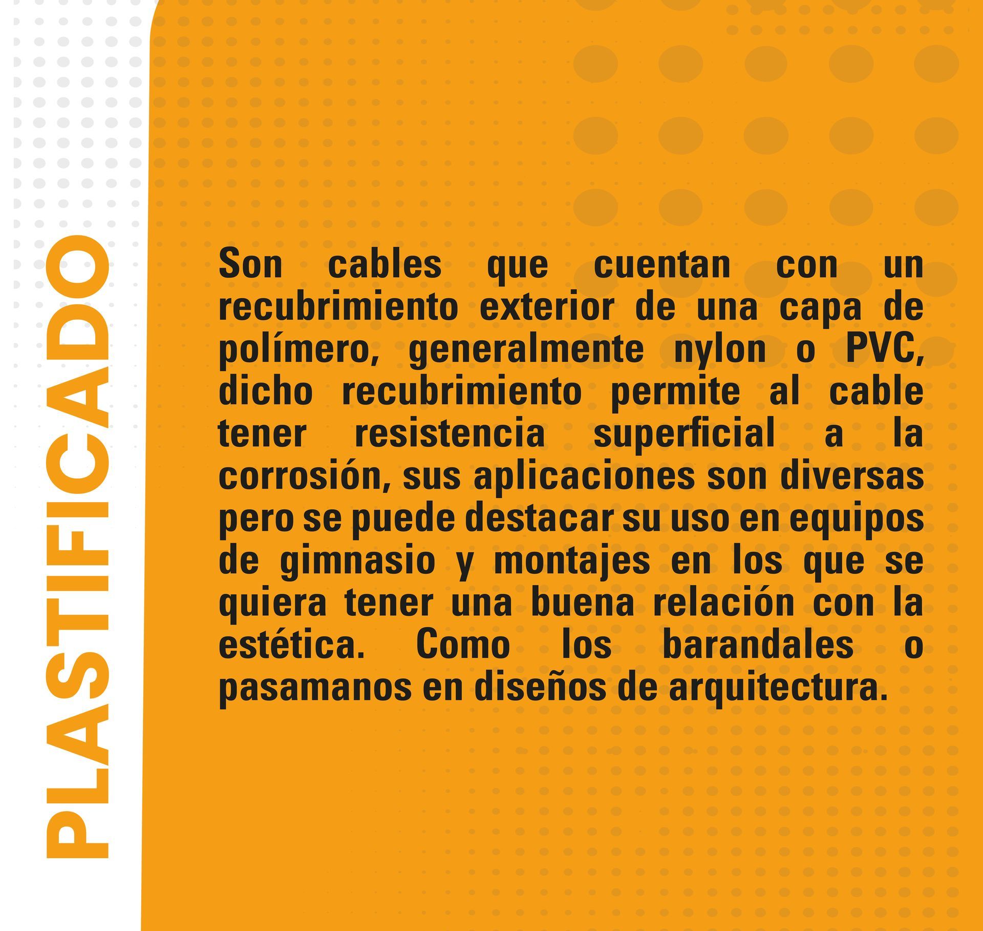 Cables de acero, eslingas y cadenas
