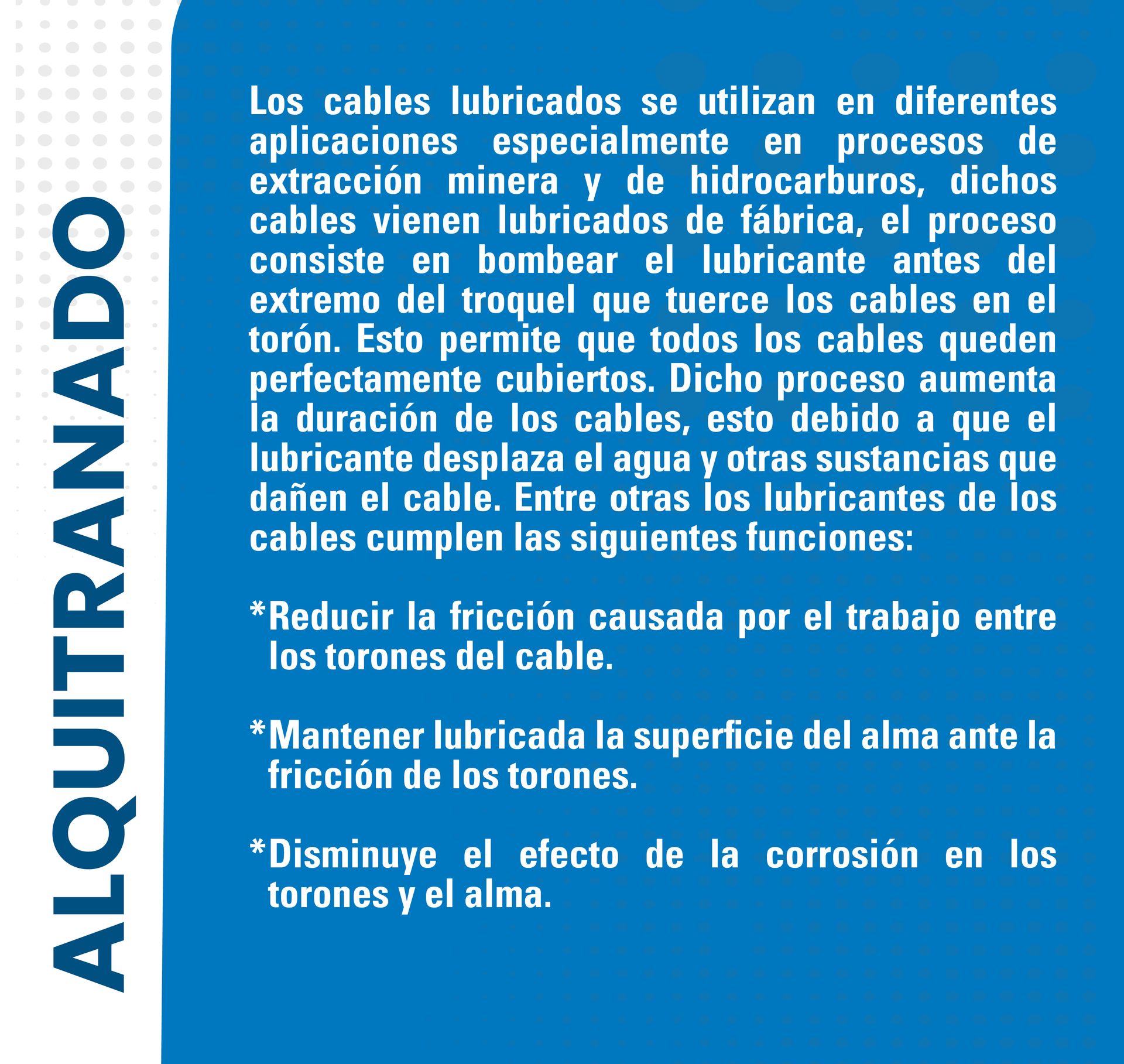 Cables de acero, eslingas y cadenas