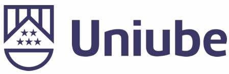 O logotipo da uniube é um escudo com três estrelas.