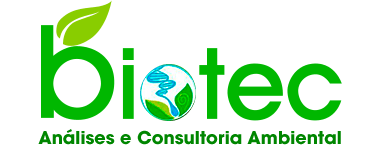 Um logotipo verde e branco para uma empresa chamada biotec