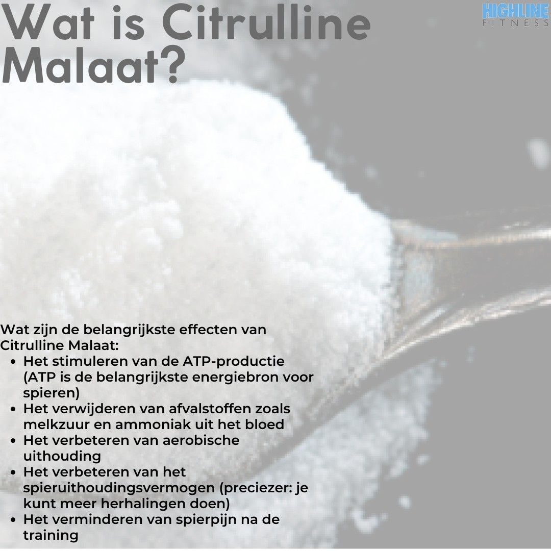 Wat is citrulline malaat in een vreemde taal