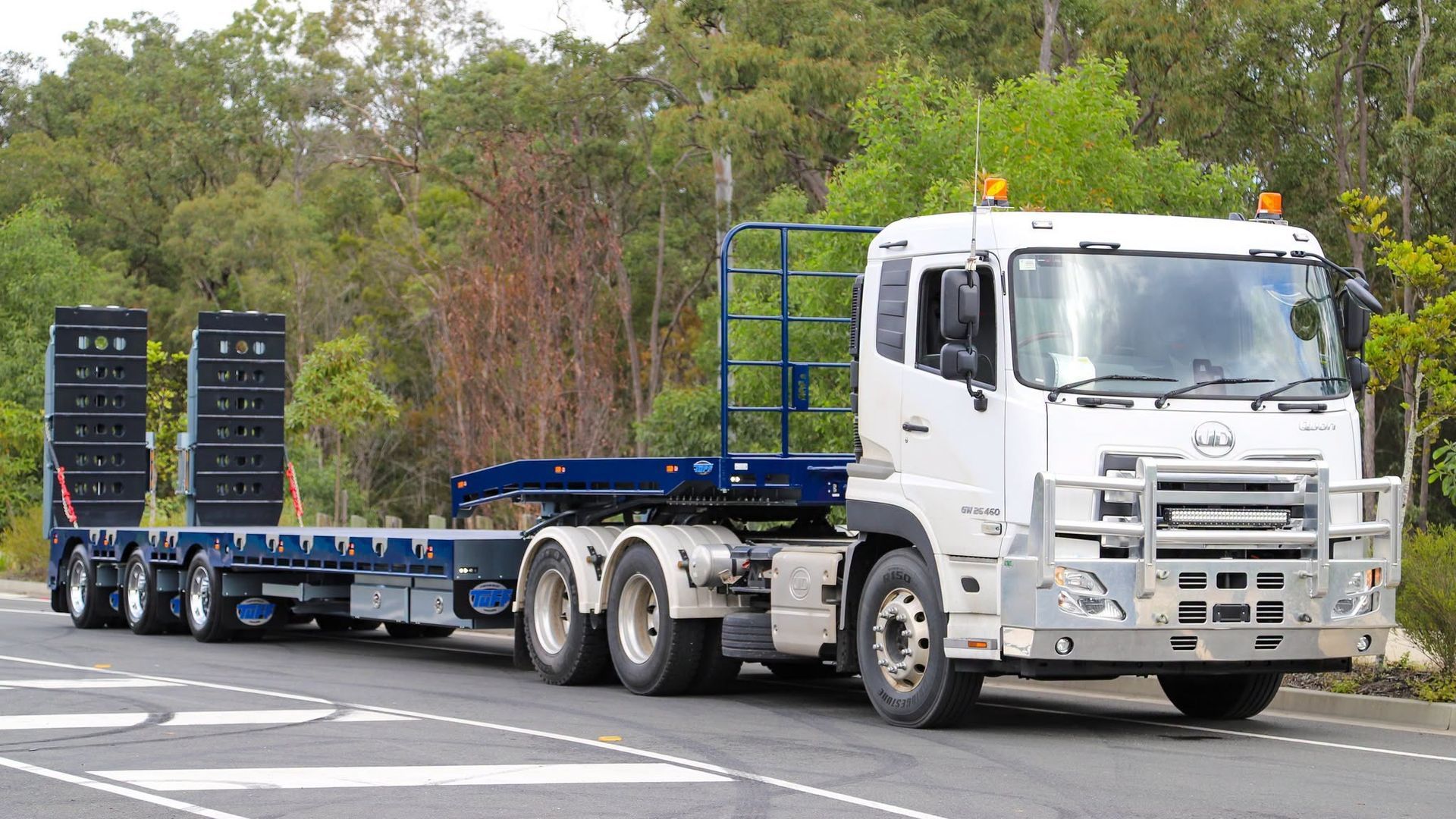 White Truck in Mount Isa