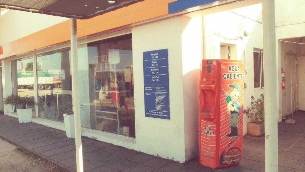 estación de servicio