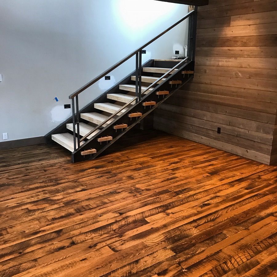 a modern design stair