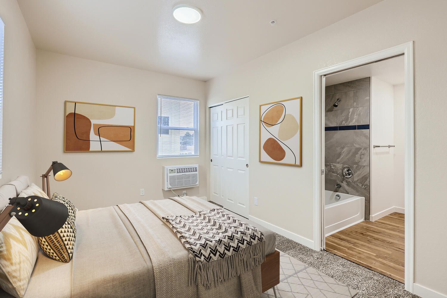 Bedroom with bed