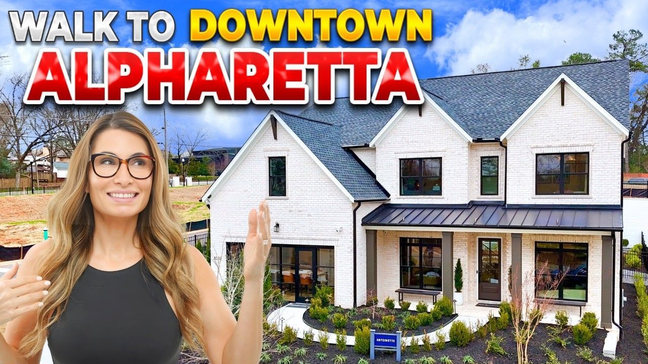 Inside Alpharetta's Hottest Luxury Homes in a Prime Downtown-Adjacent Community