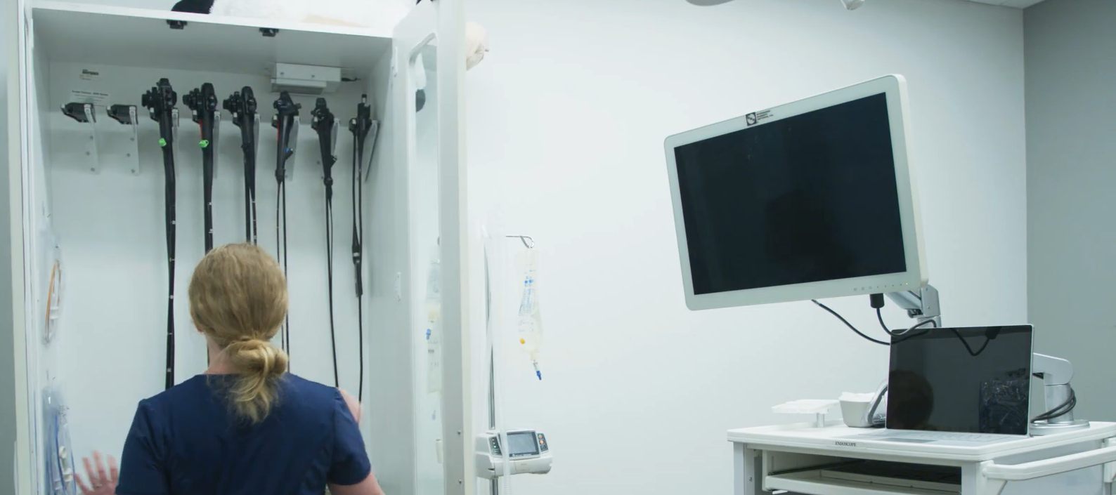 Veterinary exam room at Bridger Veterinary Specialists and Emergency