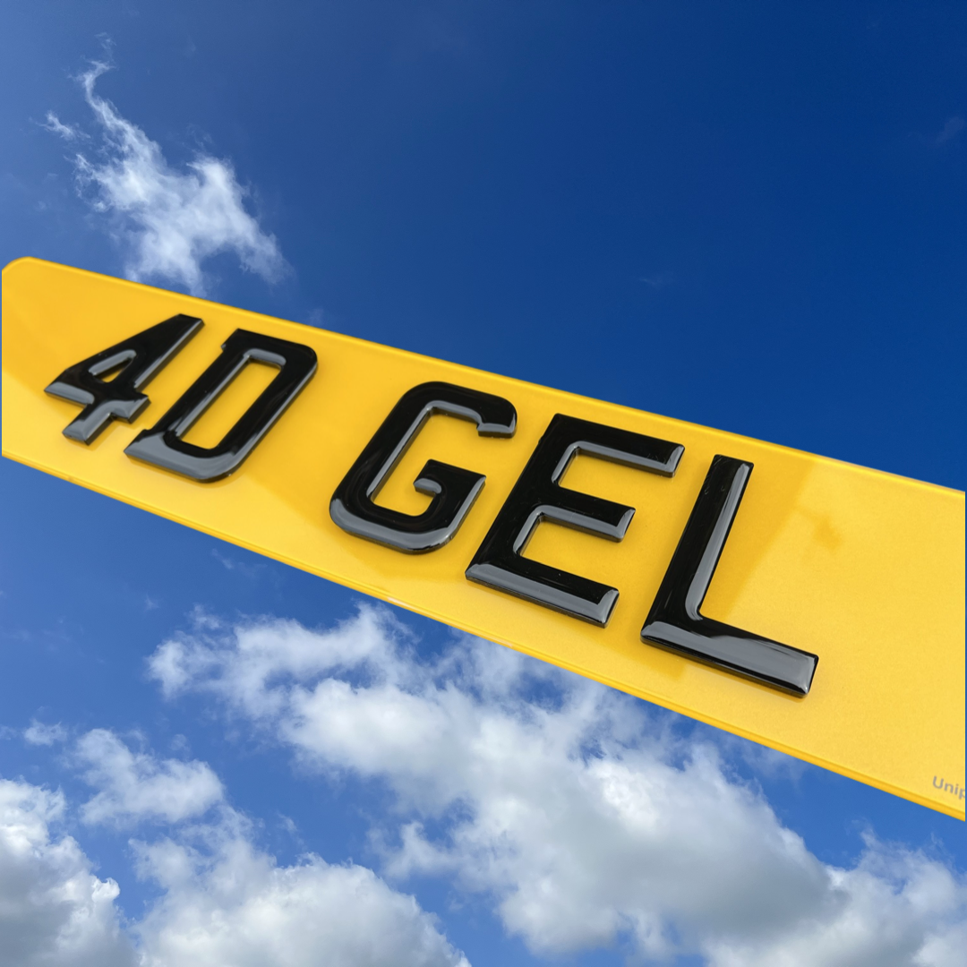 4d Gel Number Plates