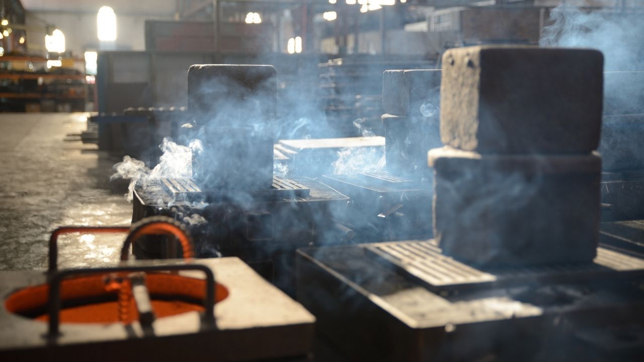 Mélangeur de fonte par relevé laser 3D