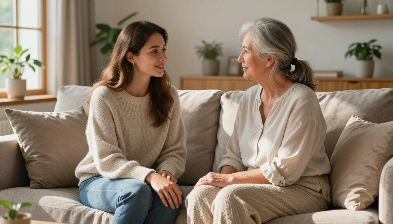 How to talk to an aging parent about getting help