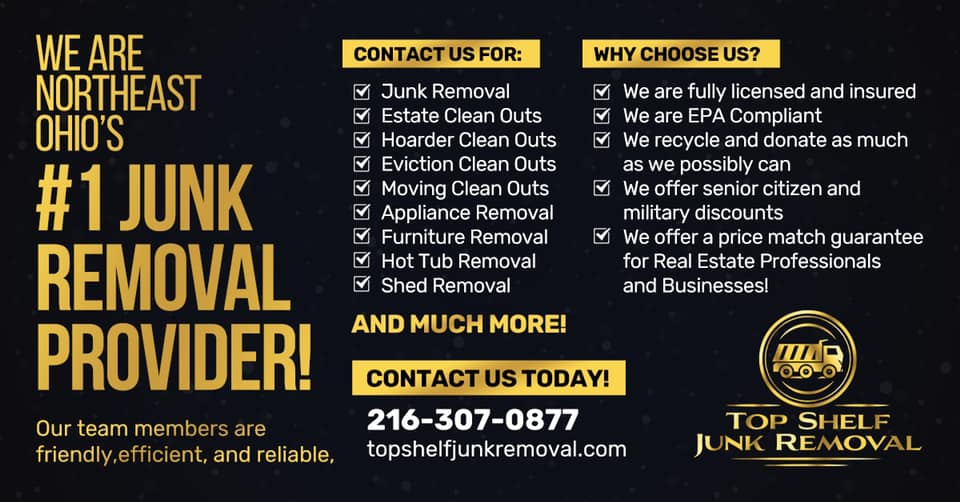 Contact Cuyahoga County's Top Rated Junk Removal Service