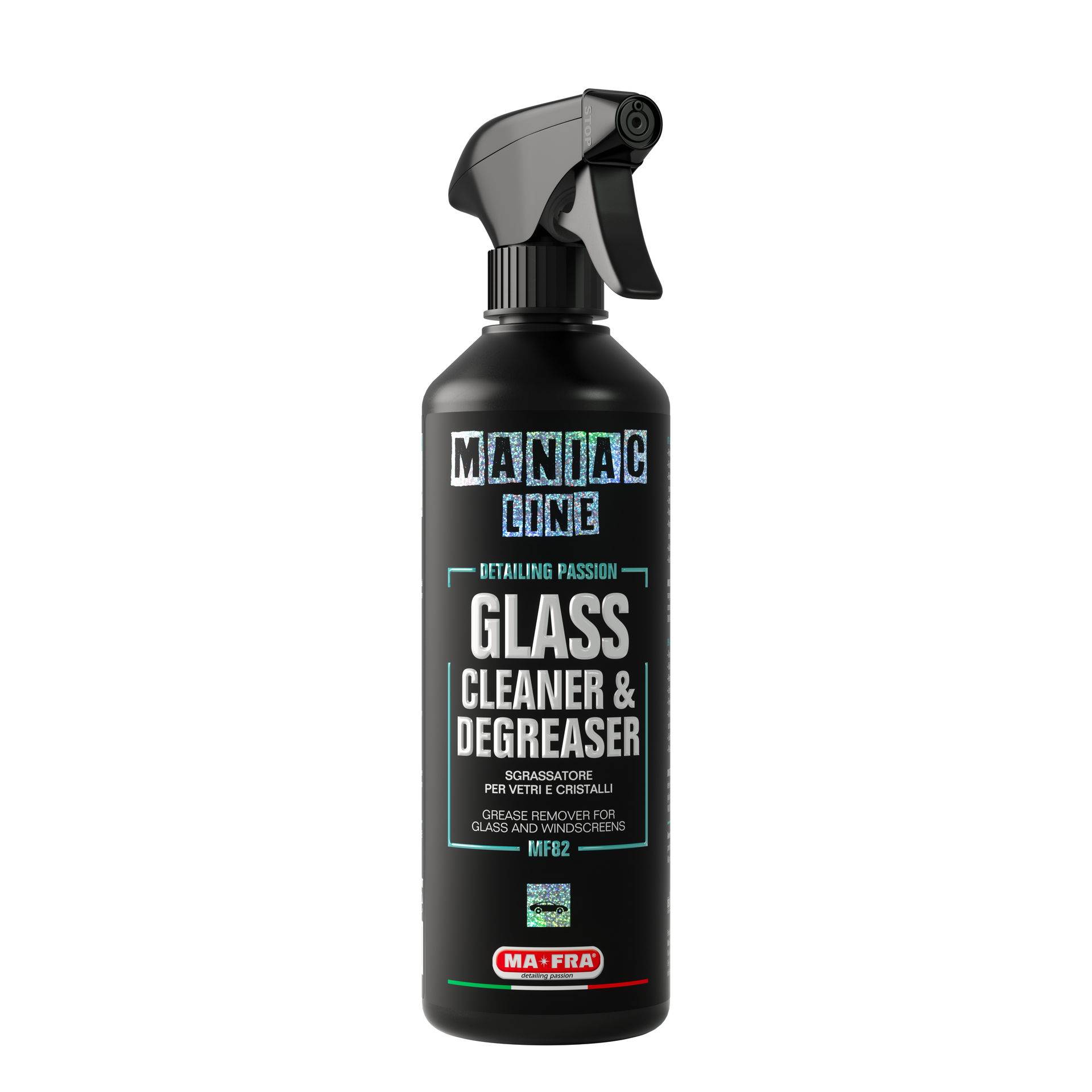 Maniac, Glass Cleaner & Degreaser 0,5L