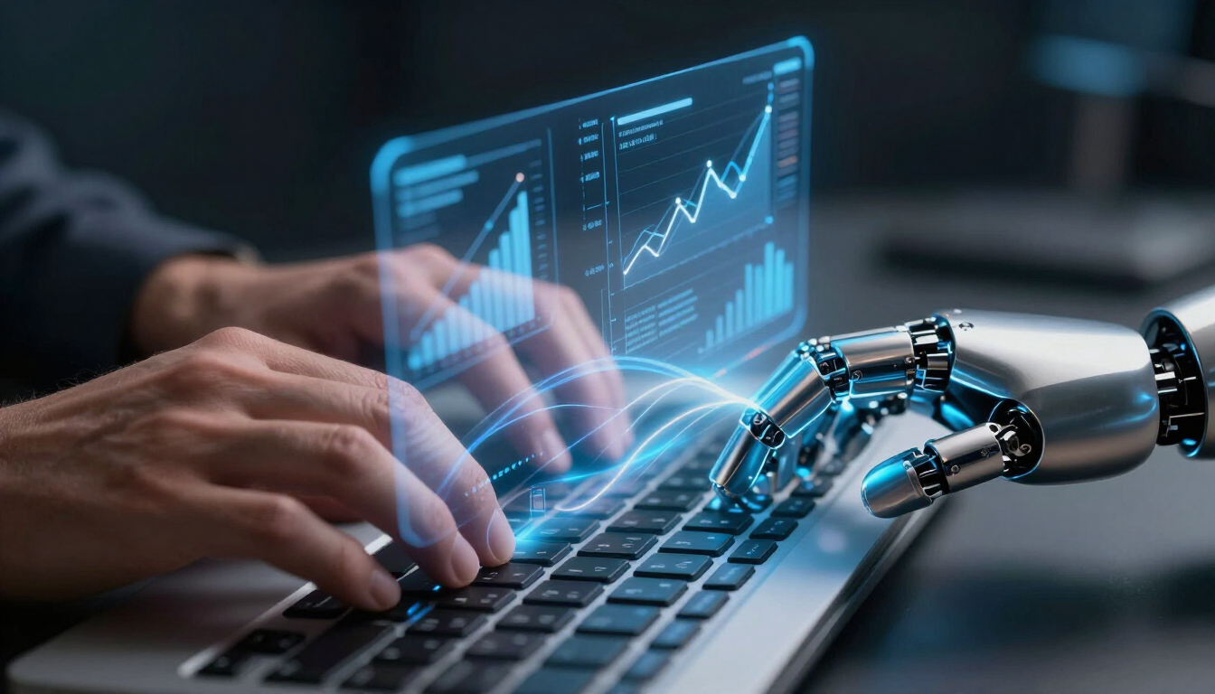 Financial Automation Concept