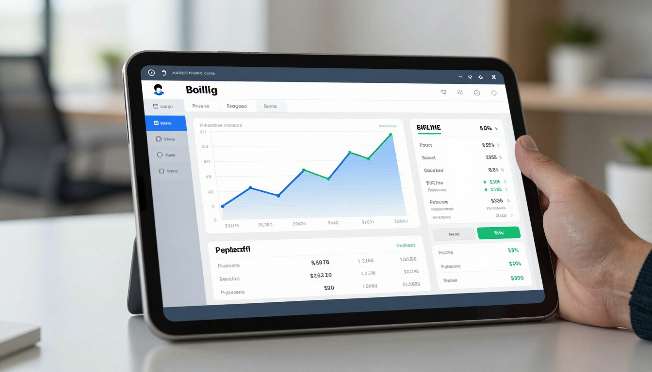 Automated invoice generation visualization