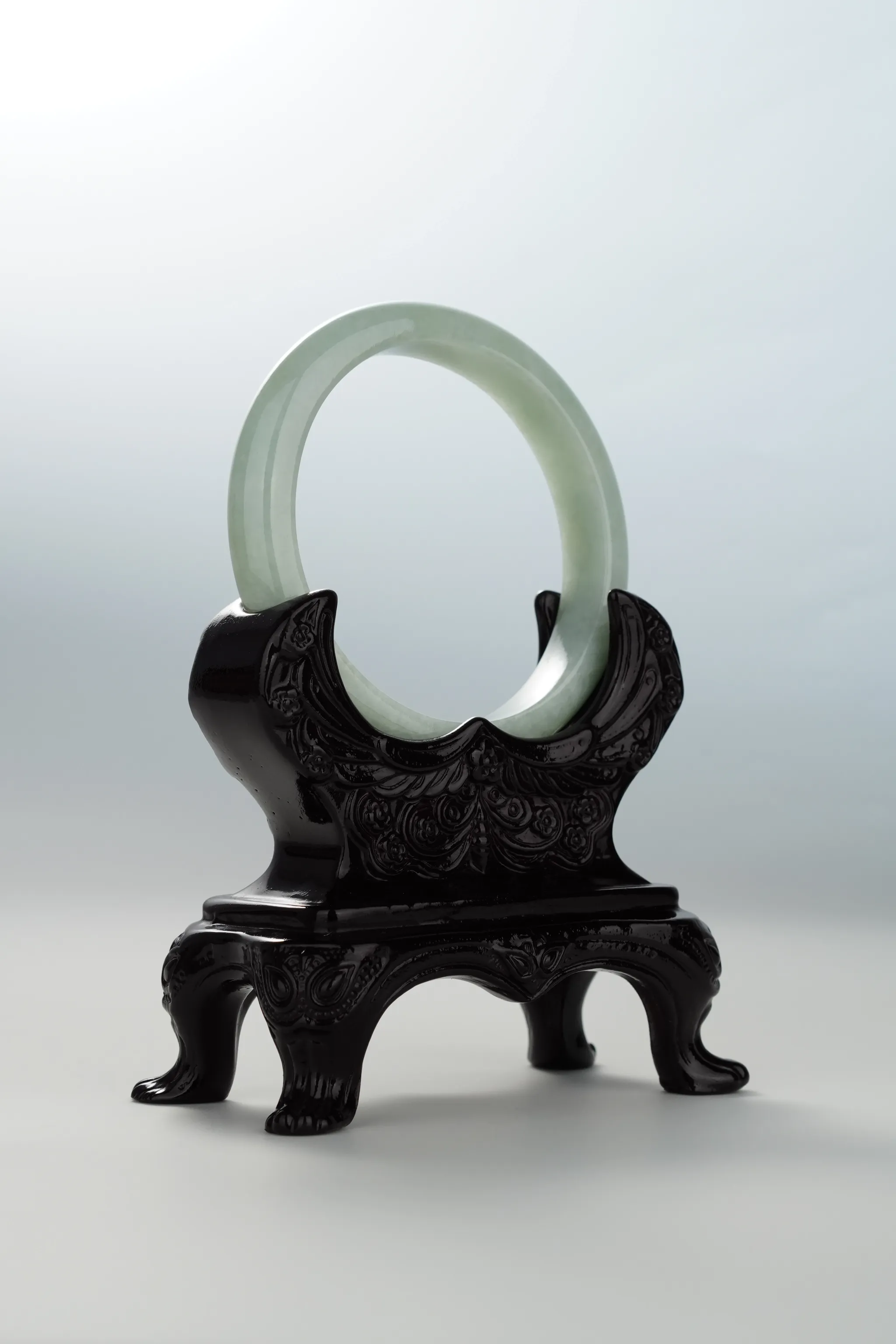 Willow Green Jadeite Bangle