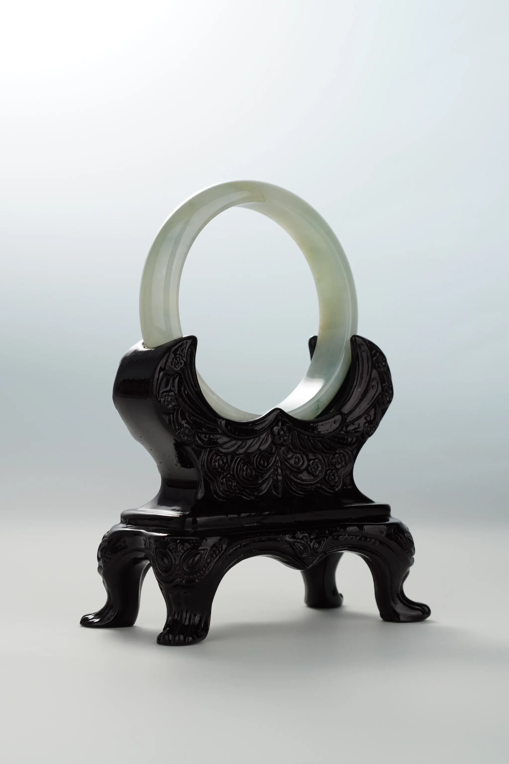 Willow Green Yellow Jadeite Bangle