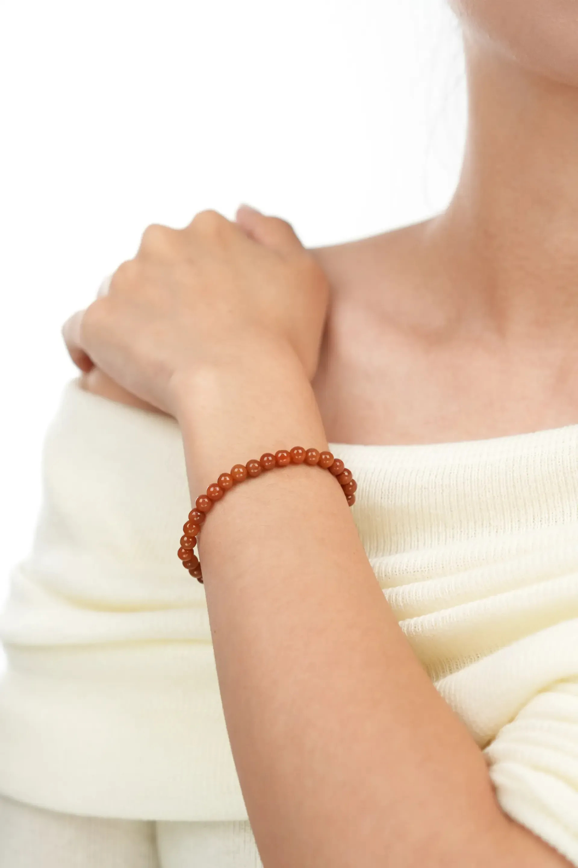 Red Jadeite Bracelet
