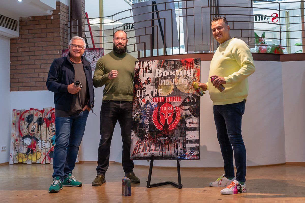 Von links: Christoph Stenzel, Patrick Korte & Sharyar Azhdari