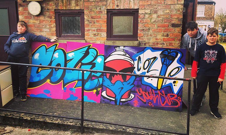 Youth Club Graffiti