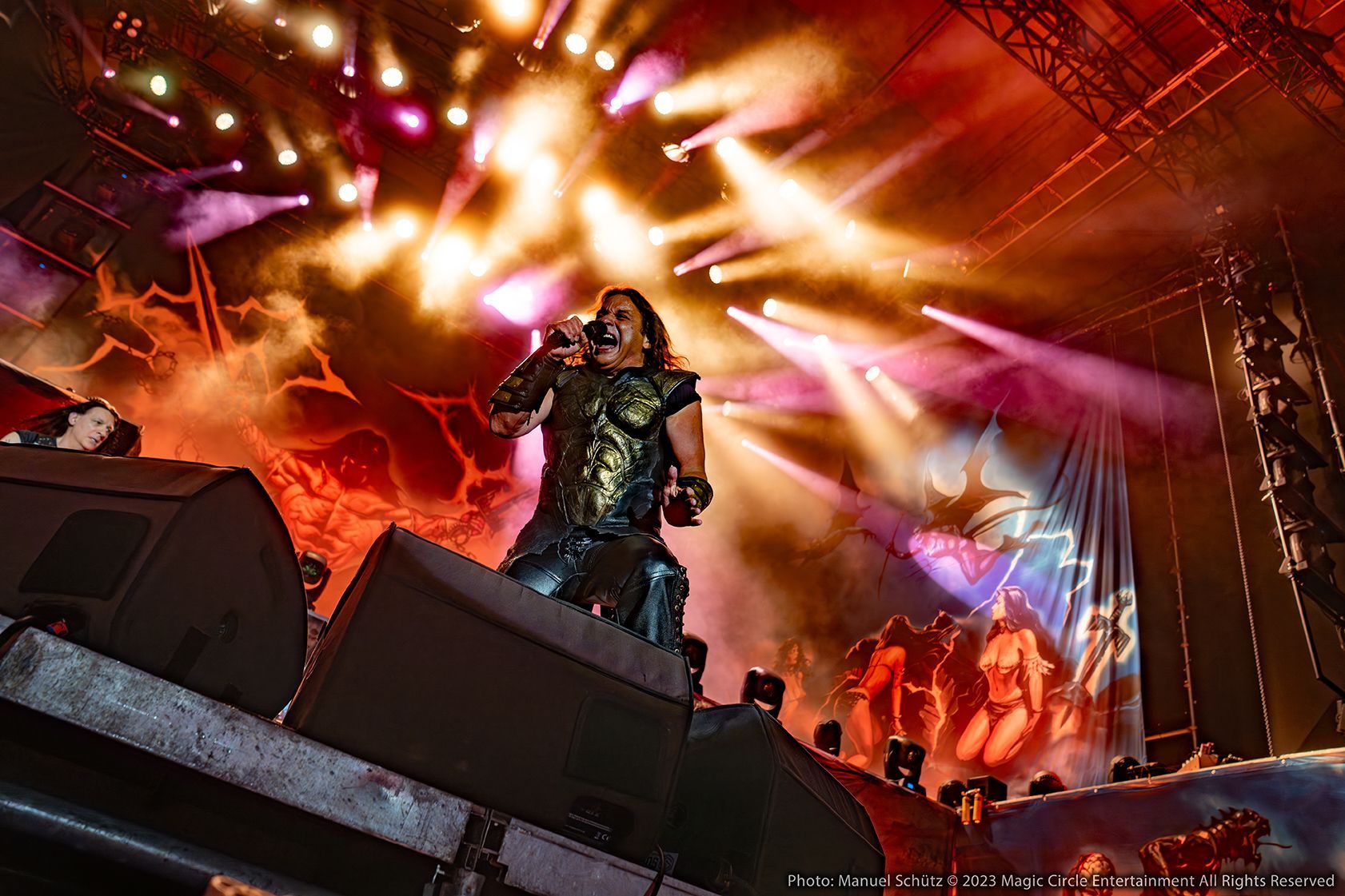 Manowar en Kingdom Of Rock Festival, Navarra, Pamplona