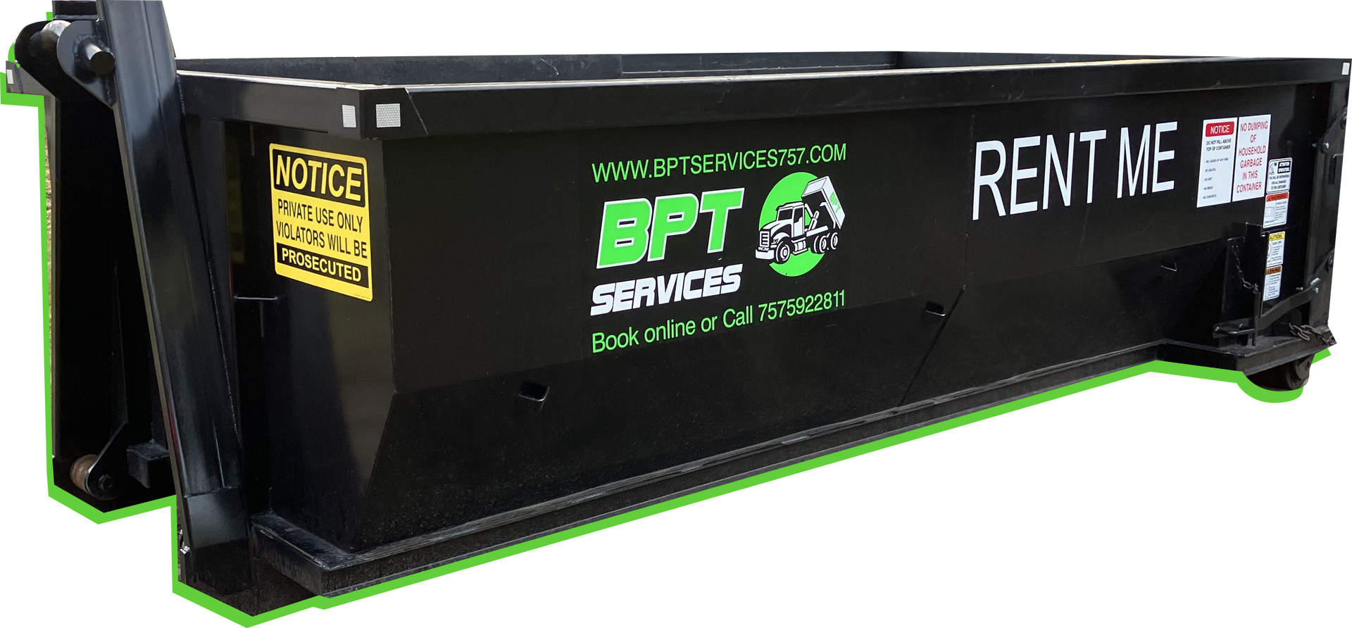 11.5 yard dumpster