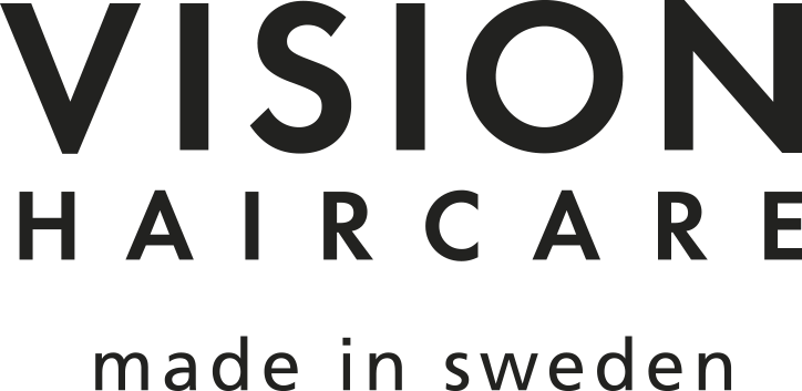 VISION Haircare-logo med teksten 