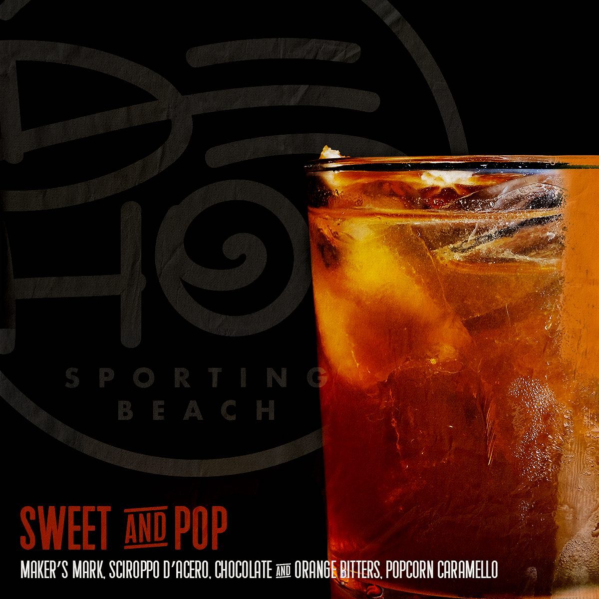 cocktail sweet and pop