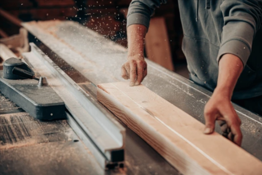 Lumber Cutting Services, Fresno, CA, custom wood cutting process, The Fence Company

