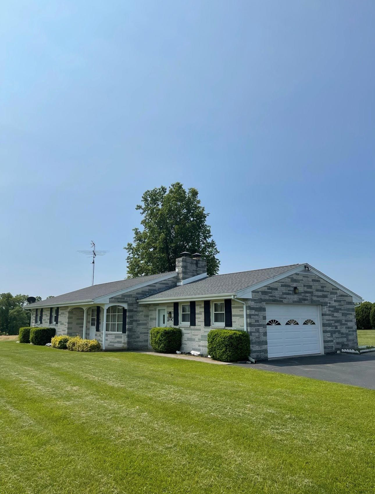 White House with Gray Roof — Mount Wolf, PA — Dover Roofing Services