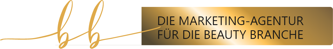 A logo for die marketing agentur for die beauty branche
