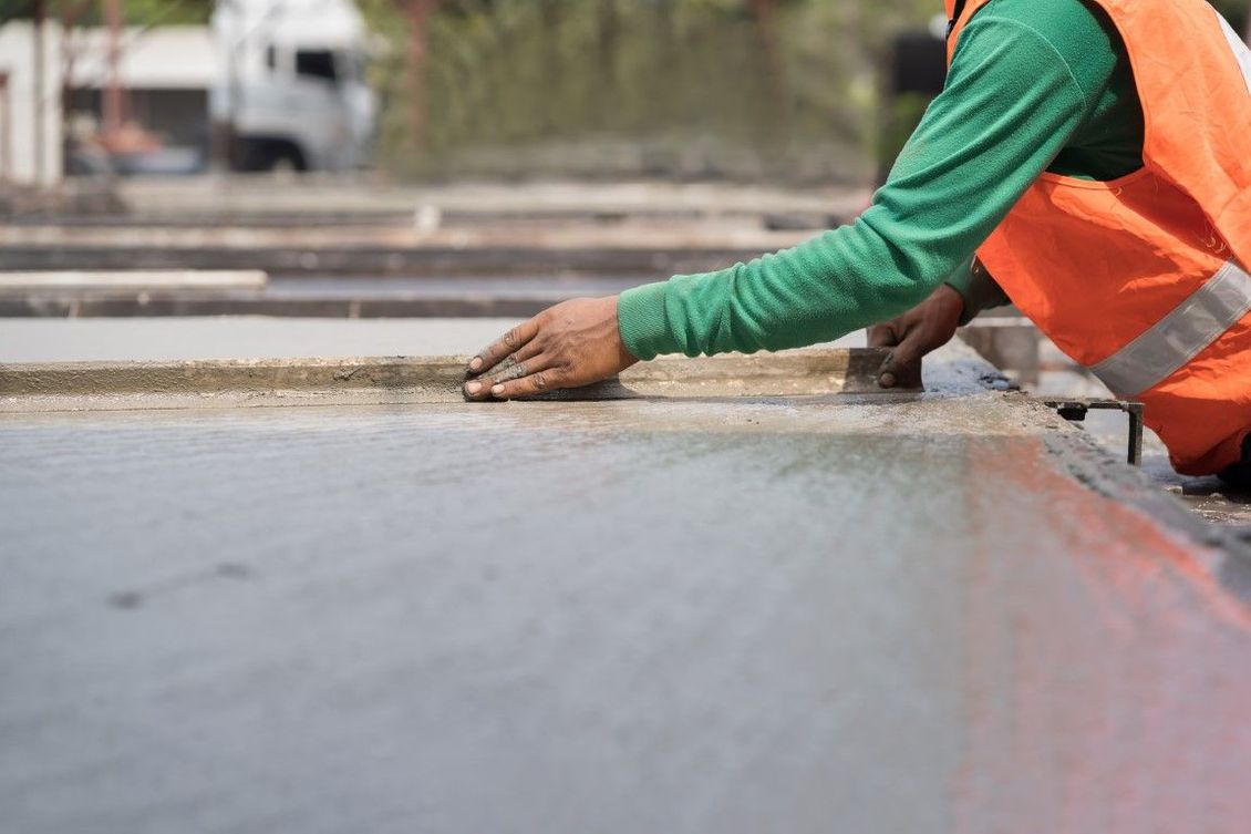 An image of a concrete floor leveling service in Sun Lakes, AZ
