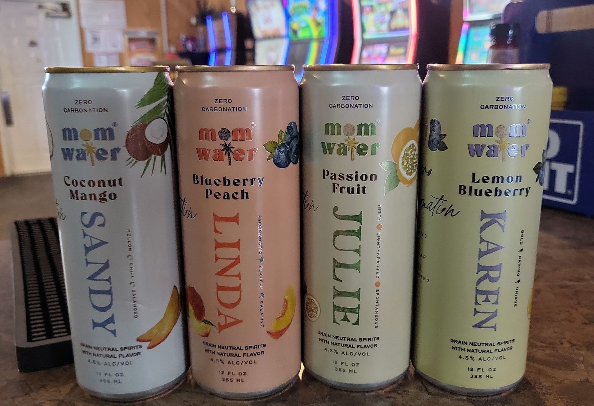 Four cans of 