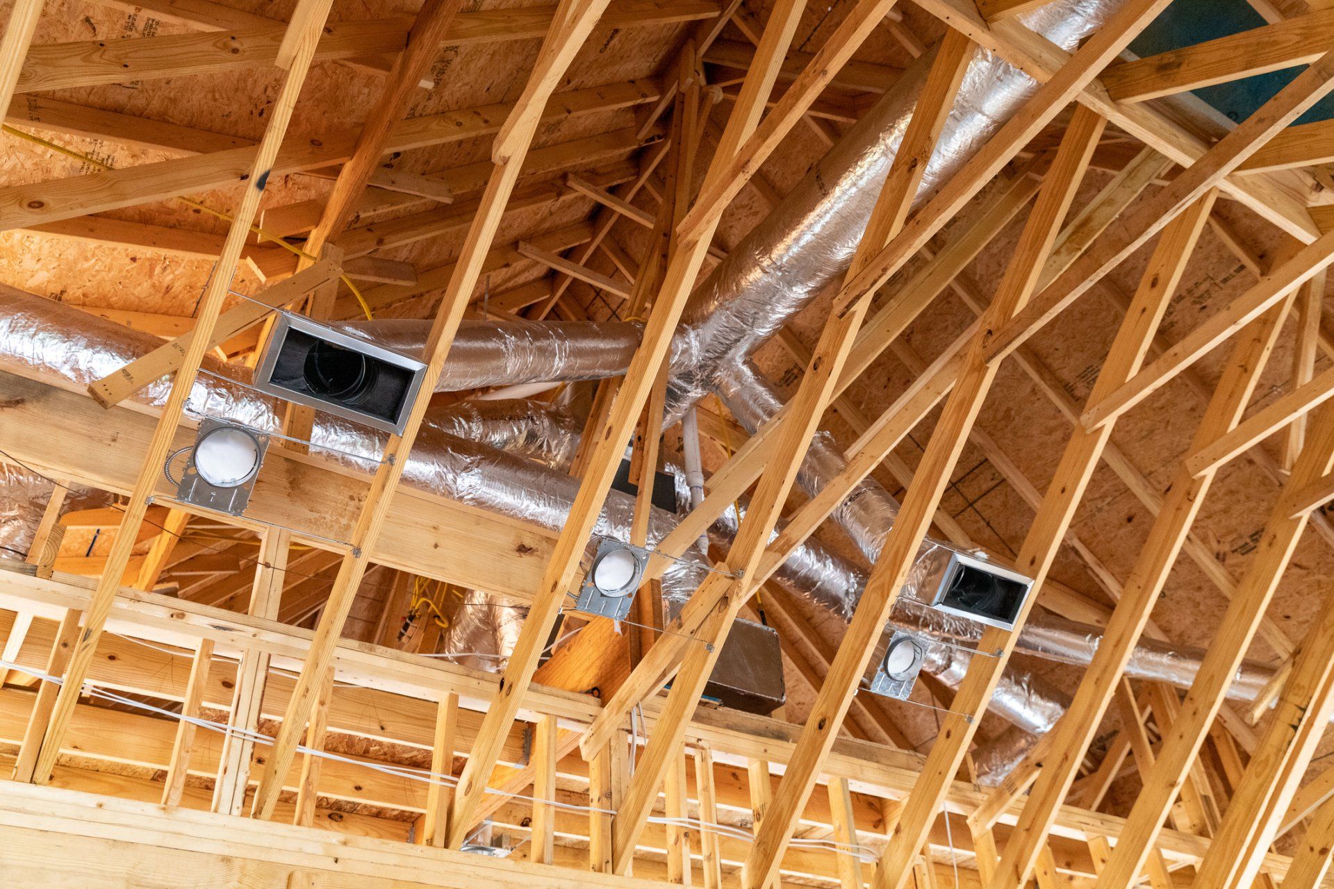 New construction hvac unit installations