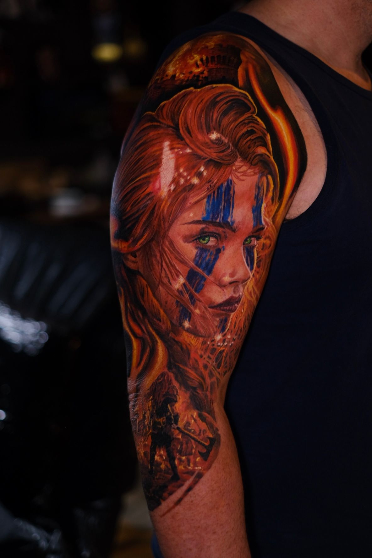 Warrior woman