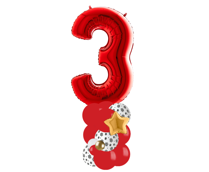 red and paw print column number 3