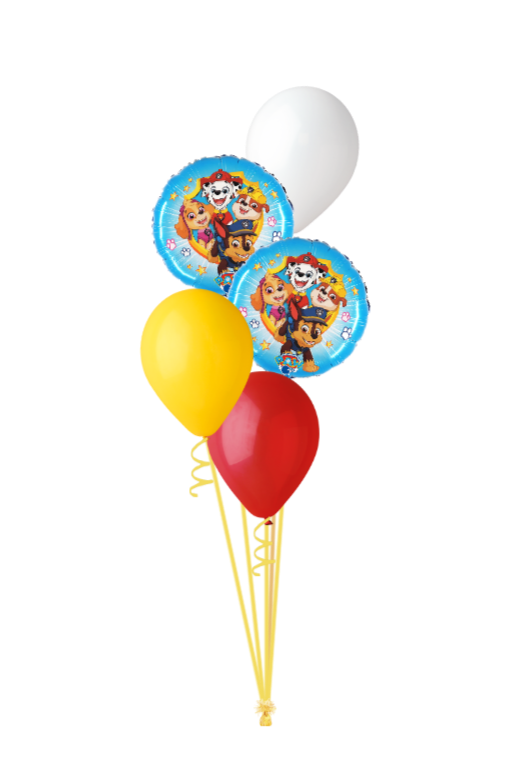 red paw patrol luxury helium