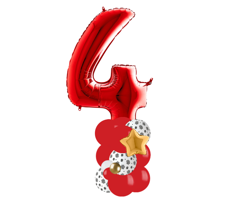 red and paw print column number 4
