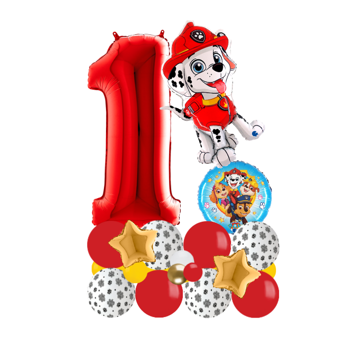red paw patrol signature number 1