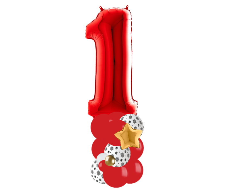 red and paw print column number 1
