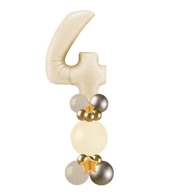 Gold bubble column number 4