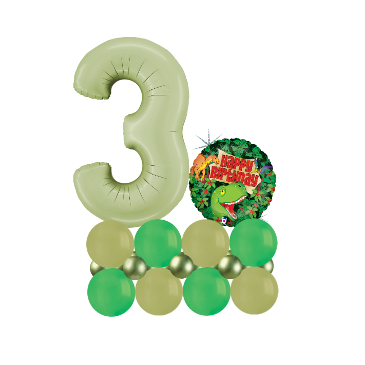 Dinosaur green luxury number 5