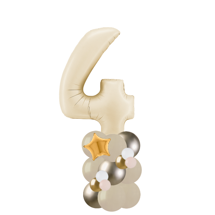 Gold column number 4